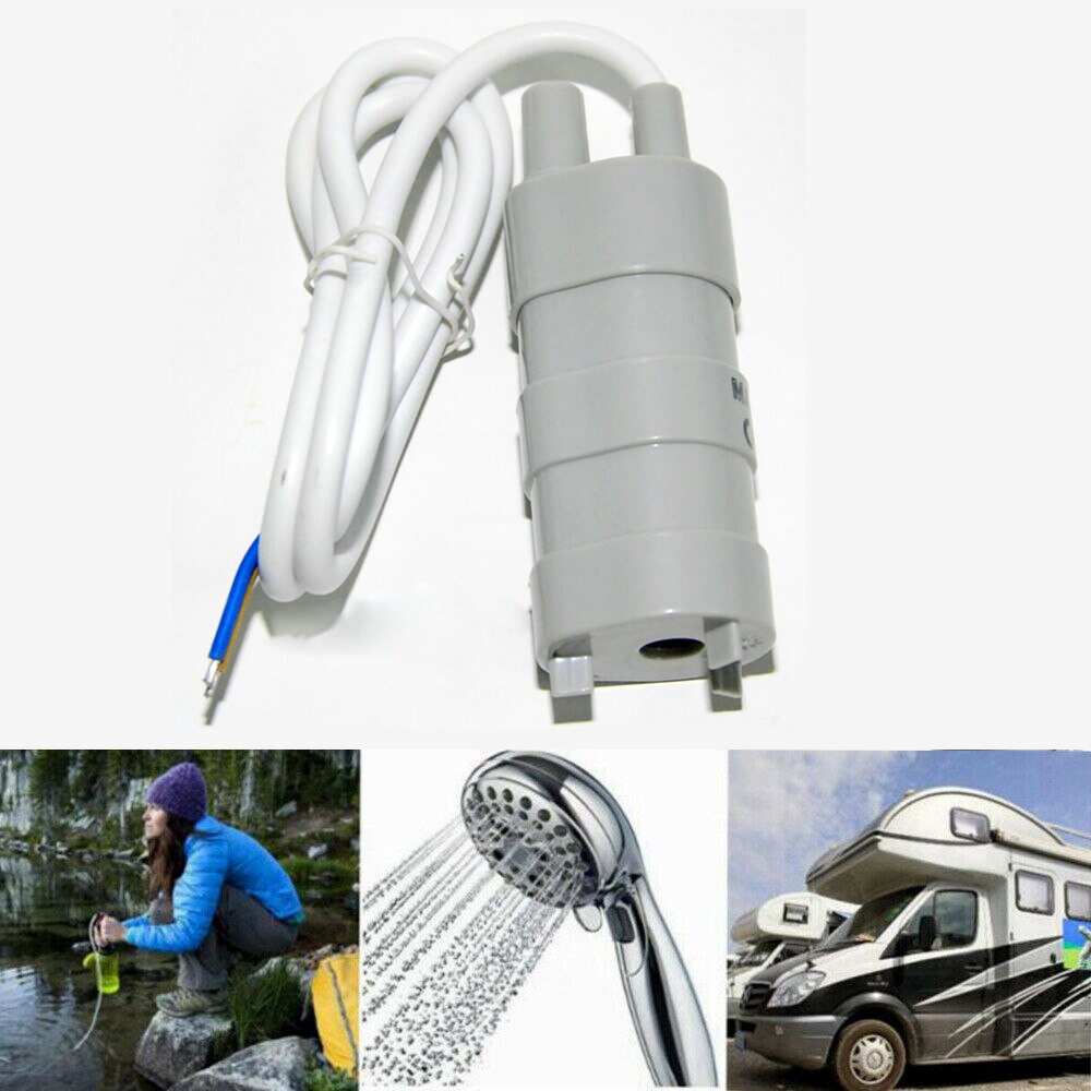 Dc 12V Dompelpomp Onderdompelbaar 600L/H Voor Aquarium Zwembad Aquarium Tuin Slijtvaste Keramische