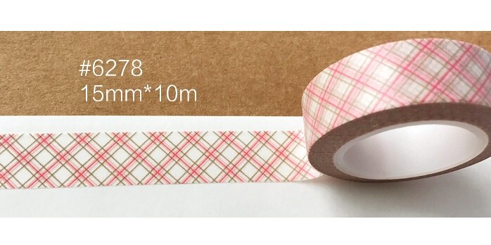 Basic Disign Washi Tape Washi Papier Tape Mode Washi Tape 10M Washi: 6278