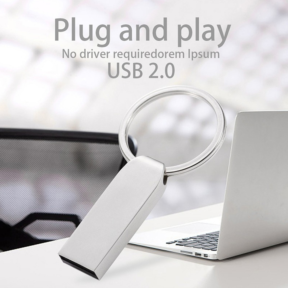 Metal Pen Drive 64GB Memory USB Flash 64GB 32GB 16GB High Speed Flash Drive 128GB Memory stick pendrive External Storage Devices