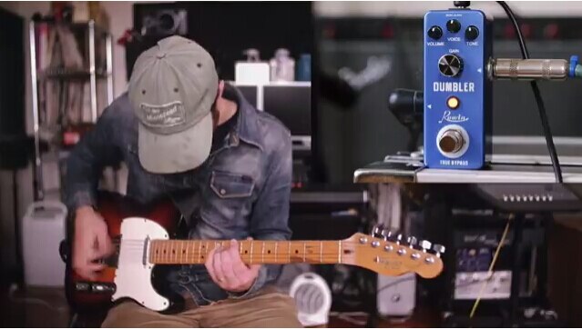 ROWIN LEF-315 guitare Dumbler pédale effet son allant d'un savoureux Overdrive léger à un juteux moyen faible distorsion