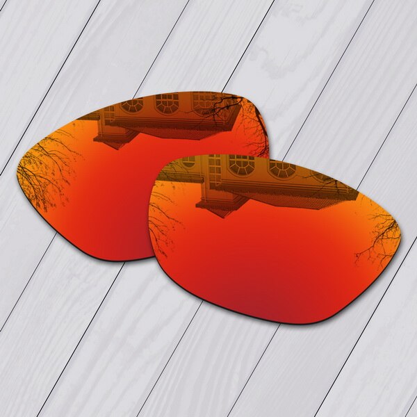 E.o.s Gepolariseerde Verbeterde Vervanging Lenzen Voor Oakley Jupiter Zonnebril-Meerdere Keuze: Fire Red Mirror