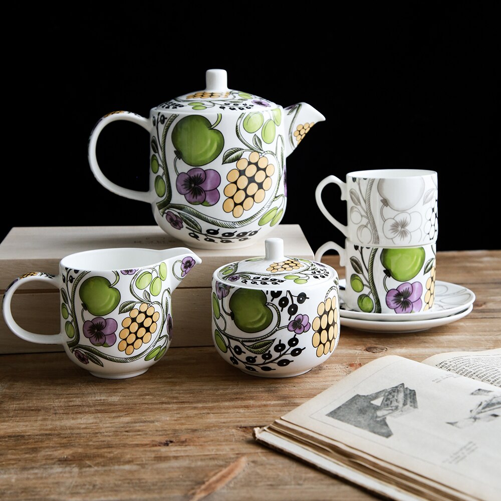 Bone China Coffee Cup European Afternoon Tea Cups Simple Luxury Espresso Cups Porcelain Cup DA60BYD