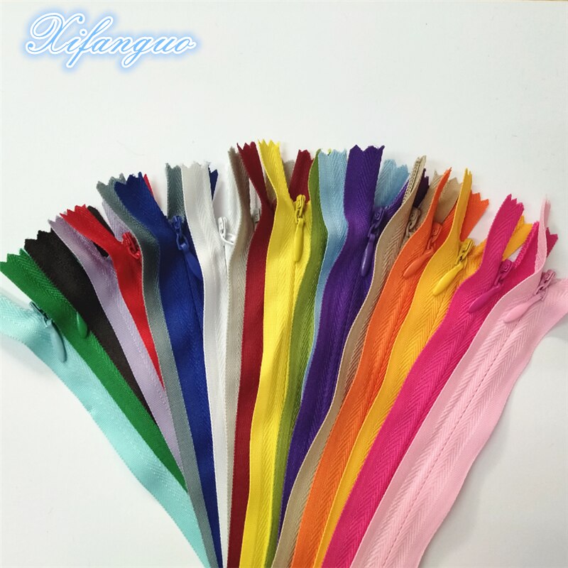 100pcs mix 3# Concealed zipper 30-50cm (12-20 inch) Tailor sewing process @: 30cm