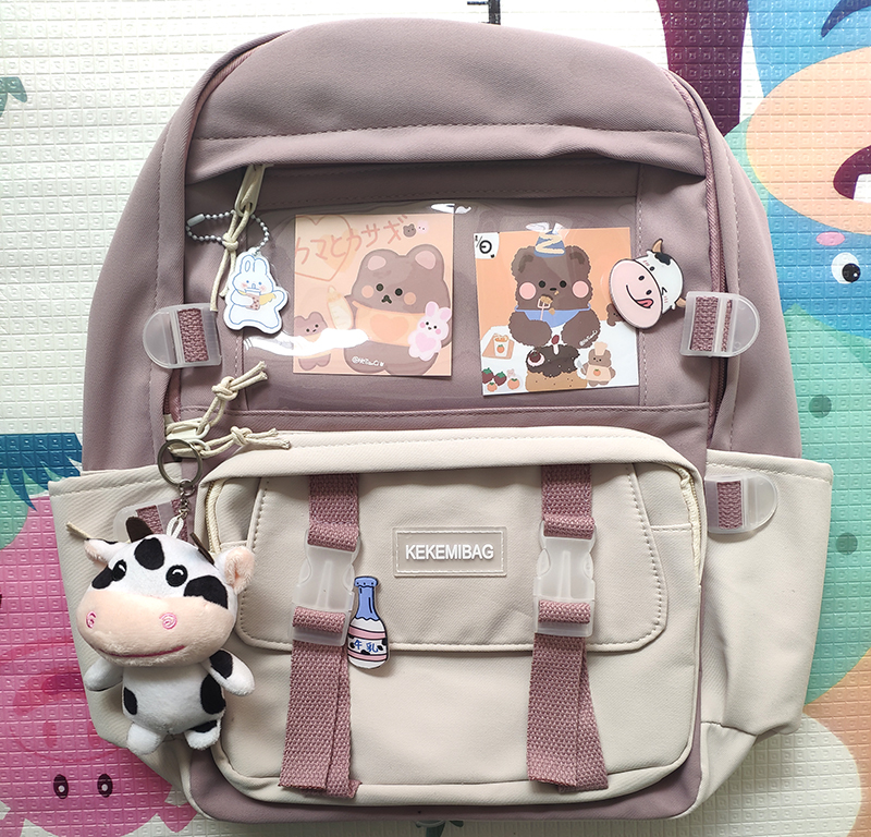 mode vrouwen rugzak kawaii canvas vrijetijdstas rugzak boekentas voor tiener meisje schooltas laptop mochila