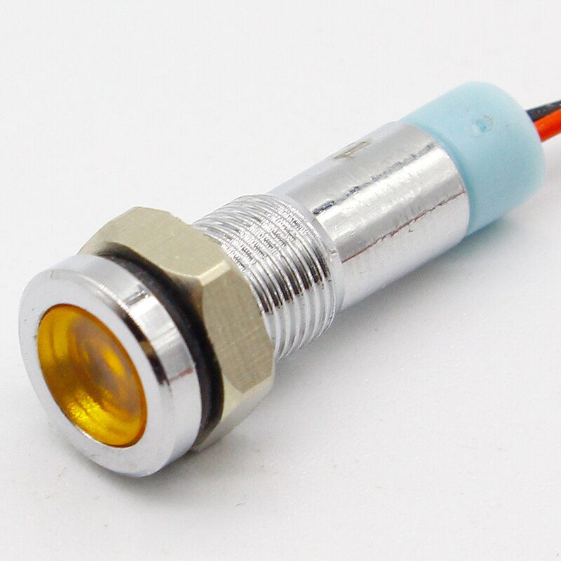 6mm LED indicator light 6V 12V 24V 220V signal lamp