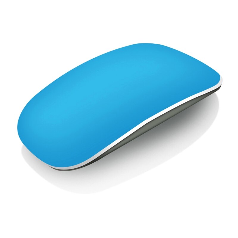 Soft Ultra-thin Coque Skin Cover for Apple Magic Mouse Case Silicon Solid Cover Protect against scratching: Blue