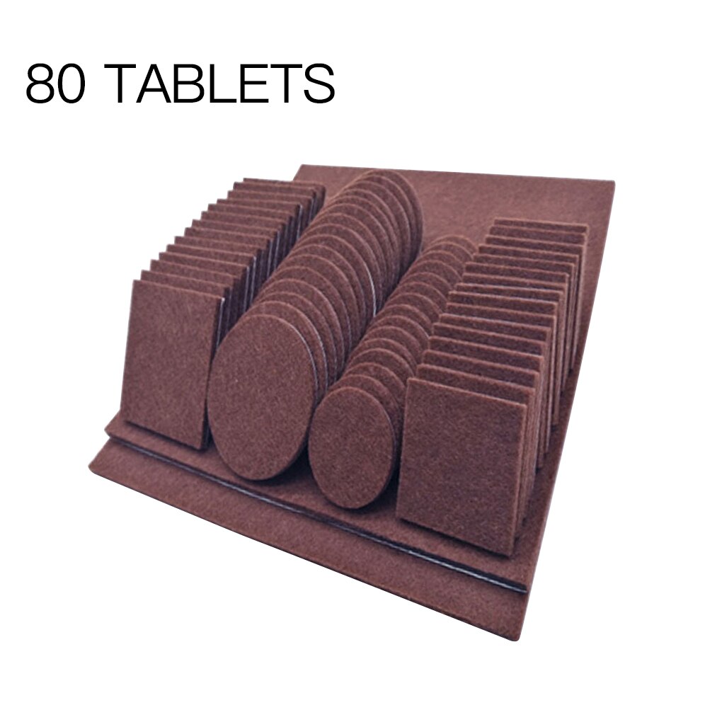 Self Adhesive Table Feet Pads Furniture Feet Non-slip Mat Wooden Hard Floor Protector: 03