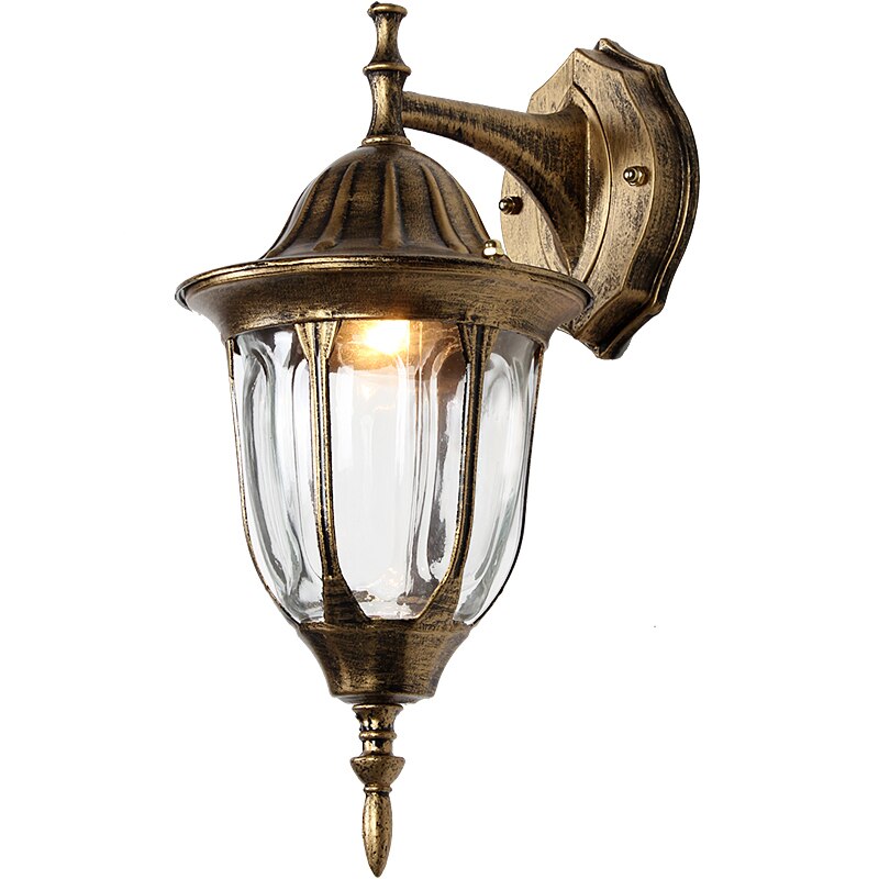 Outdoor wandlamp, licht gewicht, waterdicht (IP65) Europese muur, LED Veranda Verlichting, patio/balkon/Landschap verlichting/tuinverlichting