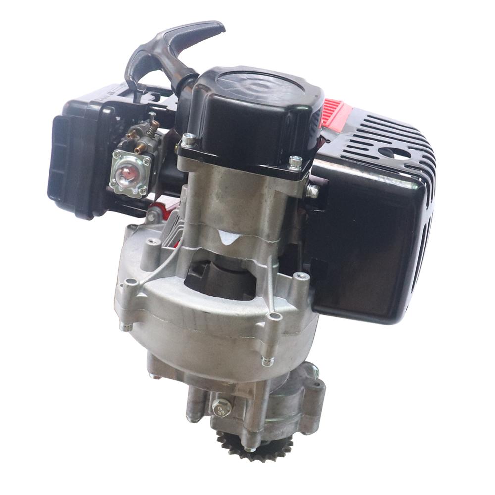44-5 49cc Engine With Gearbox For 2 Stroke Mini Dirt Pit Bike Motorcycle Pocket Bike Mini Atv Parts