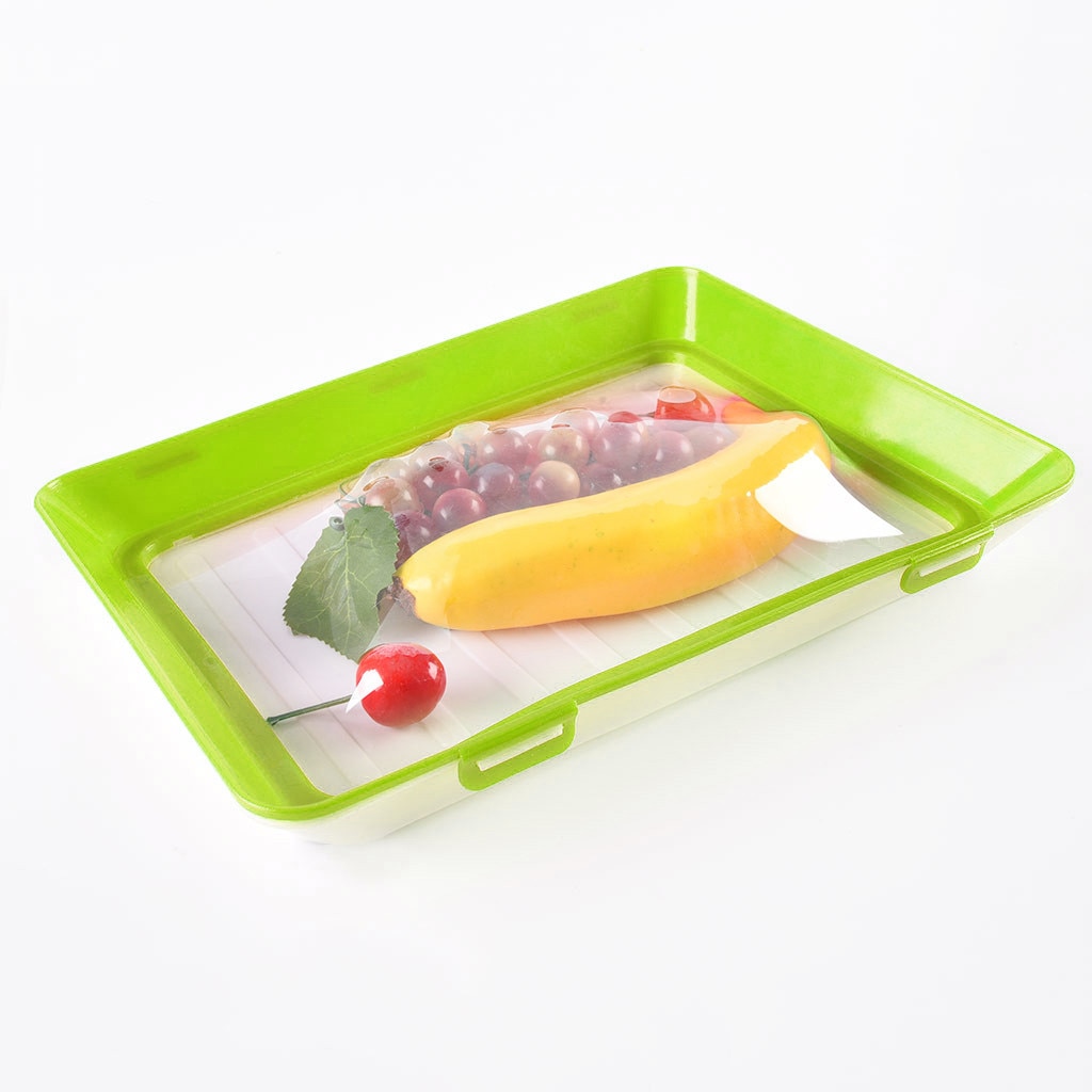 5Pcs Fresh Food Preservation tray Organizer For Fresh Food Preservation Pallet Refrigerator Food Storage Container