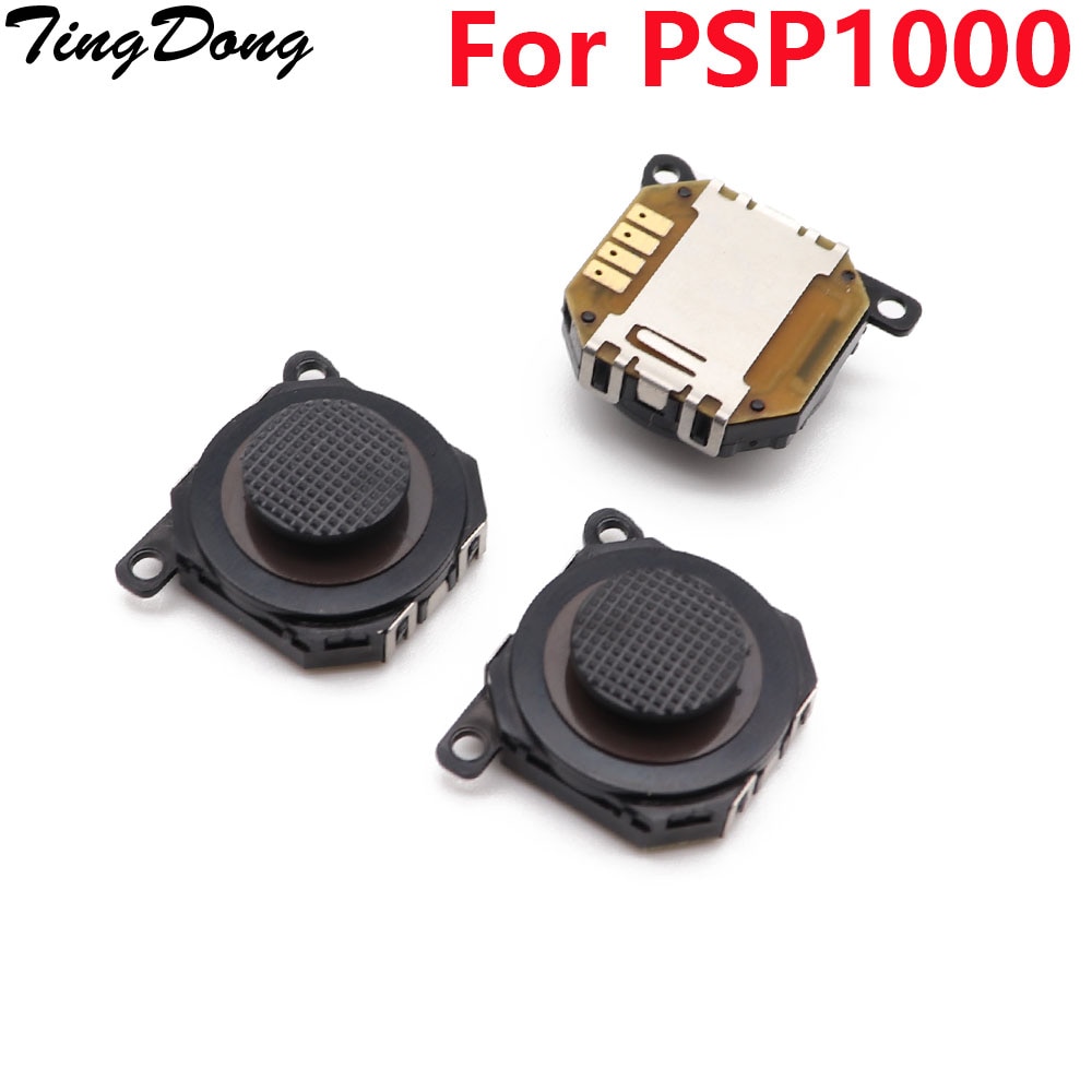 TingDong Hight Vervangende Onderdelen Black 3D Button Analoge Joystick voor Sony voor PSP1000 PSP 1000 PSP-1000 Console