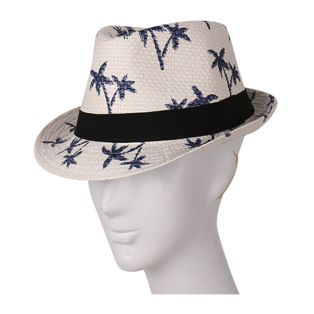 Mode Panama Hoed Zomer Zon Hoeden Voor Vrouwen Man Strand Strooien Hoed Voor Mannen Uv-bescherming Cap Chapeau Femme: 6