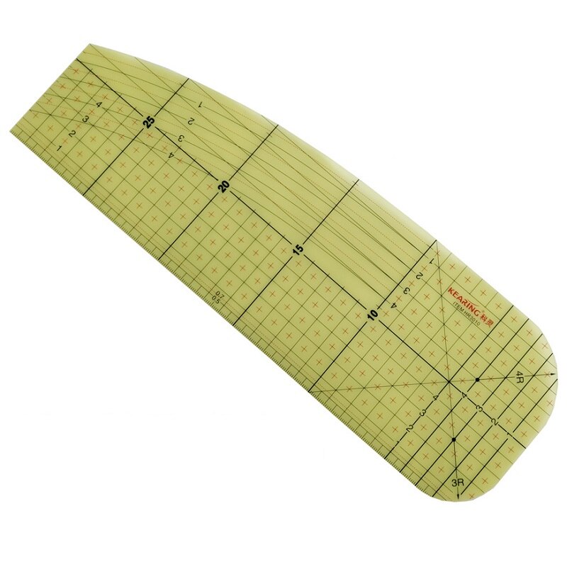 30cm strygelineal patchwork-syværktøj til tøjfremstilling gør-det-selv-syudstyr under 220 grader , hr3010