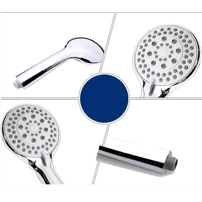 3 Stks/set Douche Set Douchekop Douche Buis Douche Muur Houder Rvs Roestvrij Abs Douche Kit Voor Thuis Badkamer