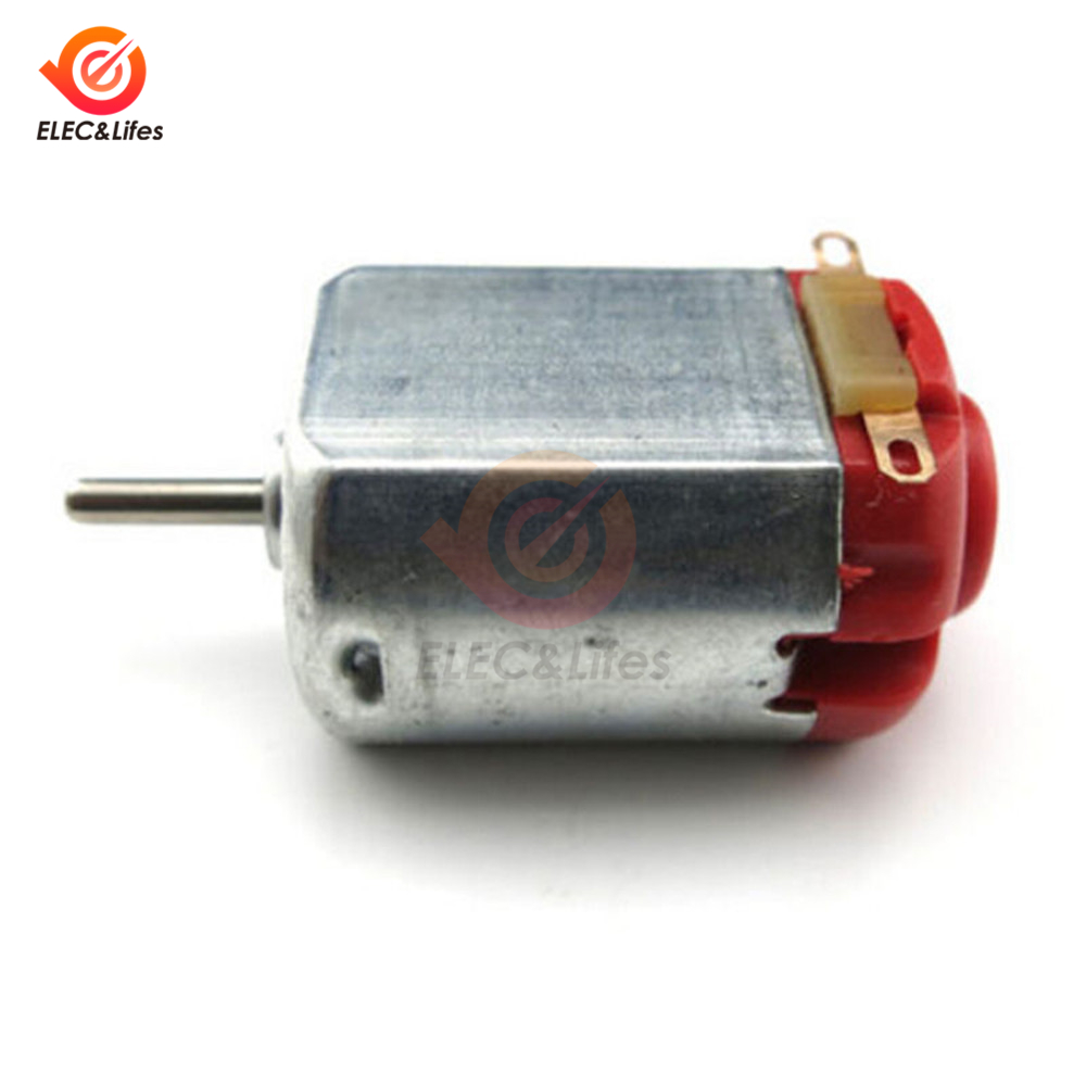 3 V-6 V 0.35-0.4A 8000RPM Mini DC motor Micro DC Motor voor DIY Speelgoed Hobby smart Auto MOTOR 130