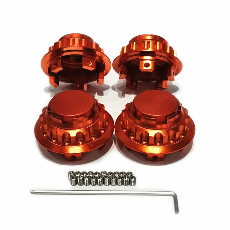 4 pcs All aluminum alloy wheel cover is suitable for GLK, E82 / E88, FIT/CRV, Camry/Corolla and Casa/Palameia