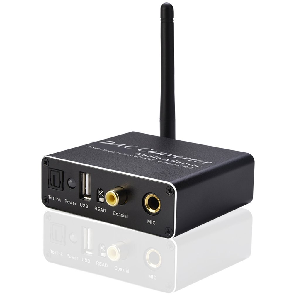 NK-Q8 DAC Audio Conversion With Wireless 5.0 Receiver Amplifier Audio DAC Decoder Adapter Receiver Amp U-disk Player