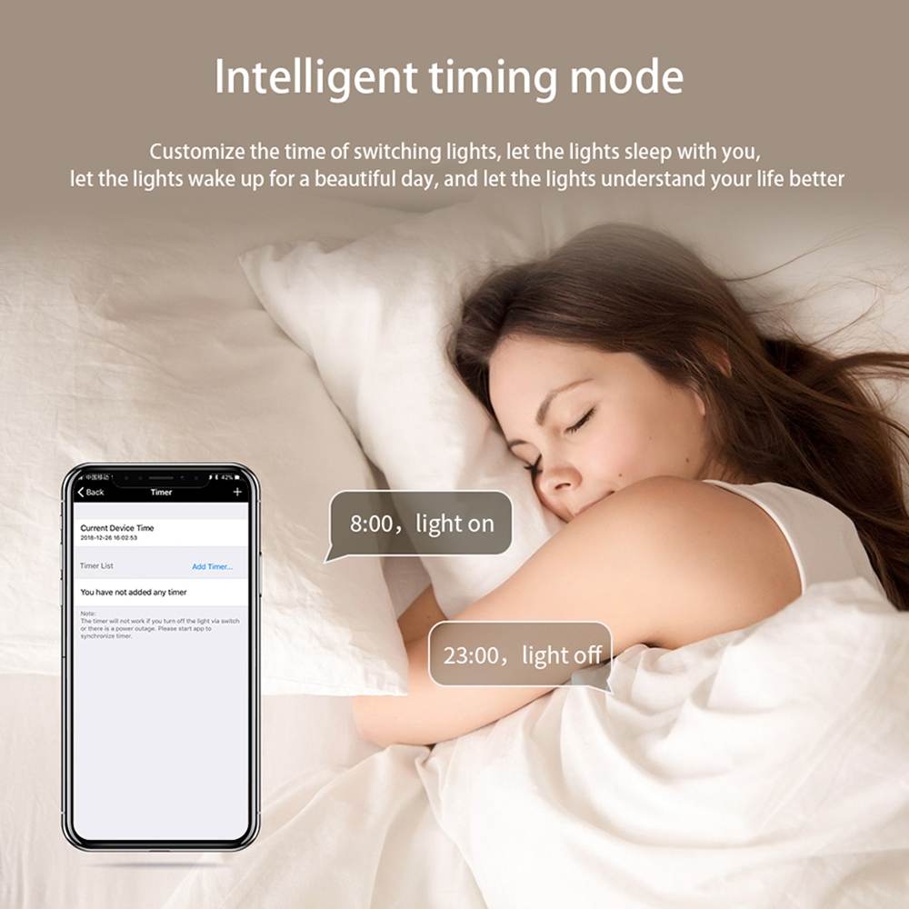 5W bluetooth music Lamp LED Smart APP Control Smart Home Downlight Timer RGBCCT Dimming Embedded Indoor for Bedroom