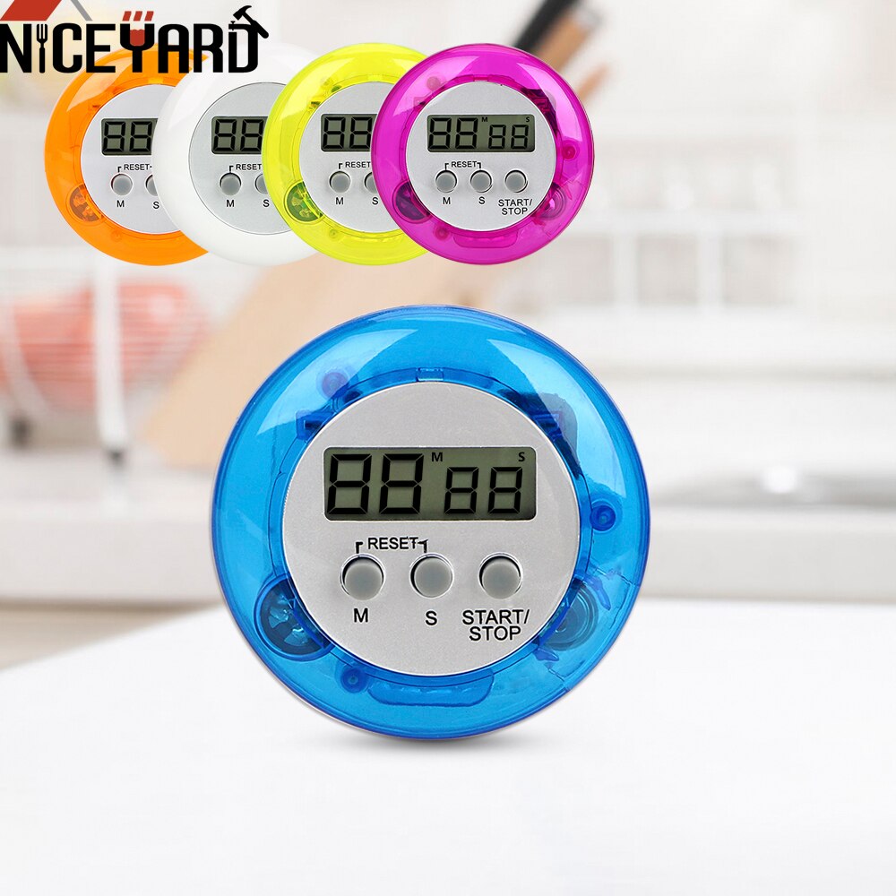 NICEYARD Magnetic LCD Digital Kitchen Timer Cooking Tools Cooking Timer Count Down Clock Kitchen Countdown Alarm with Stand