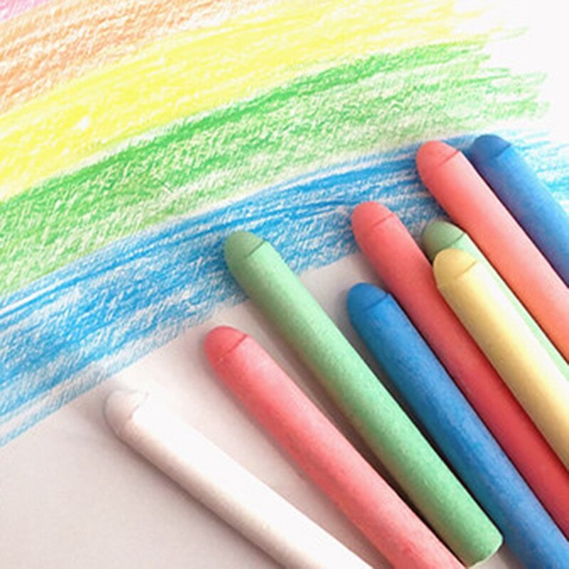 30PCS Water-Soluble Chalk, Dust-Free, Environmental Friendly Chalk, Green Board, Children's Graffiti Chalk