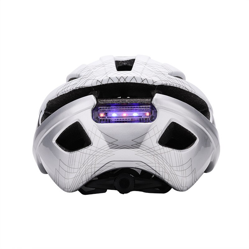 Cycling Helmets With Safety Tail Light Intergrally-molded Bicycle Cap Road Bike MTB Helmet Men Women XC Cascos Ciclismo
