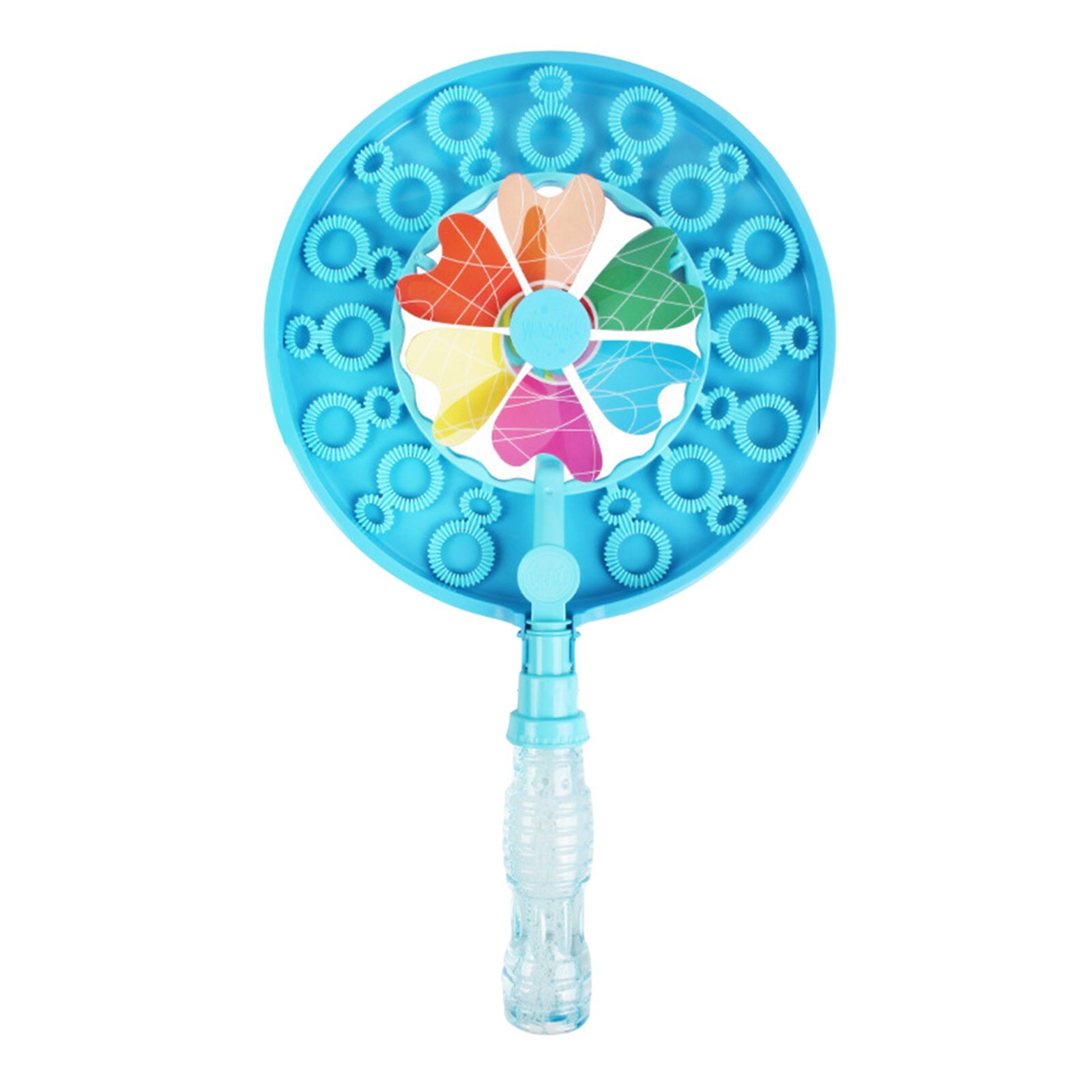 Funny Windmill Making Blower Bubbles Machine Toys Outdoor Bubble Blower Machine Colorful Large Bubble Soap Tools Toy Supplies: D