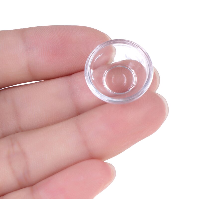 17Pcs/Set Mini Transparent Kitchenware Toy Drink Cups Dish Plate Tableware Miniatures DIY Pretend Play Toys