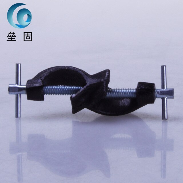 laboratory stand cross clip cross clamp for retort stand iron stand clamp regular holder