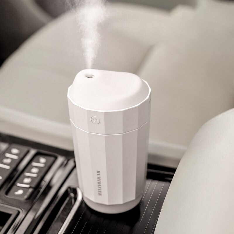 230Ml Milk Tea Cup Wireless Humidifier Built-in 1200Mah Battery, Colorful Lights, Car Home Air Purifying Humidifier