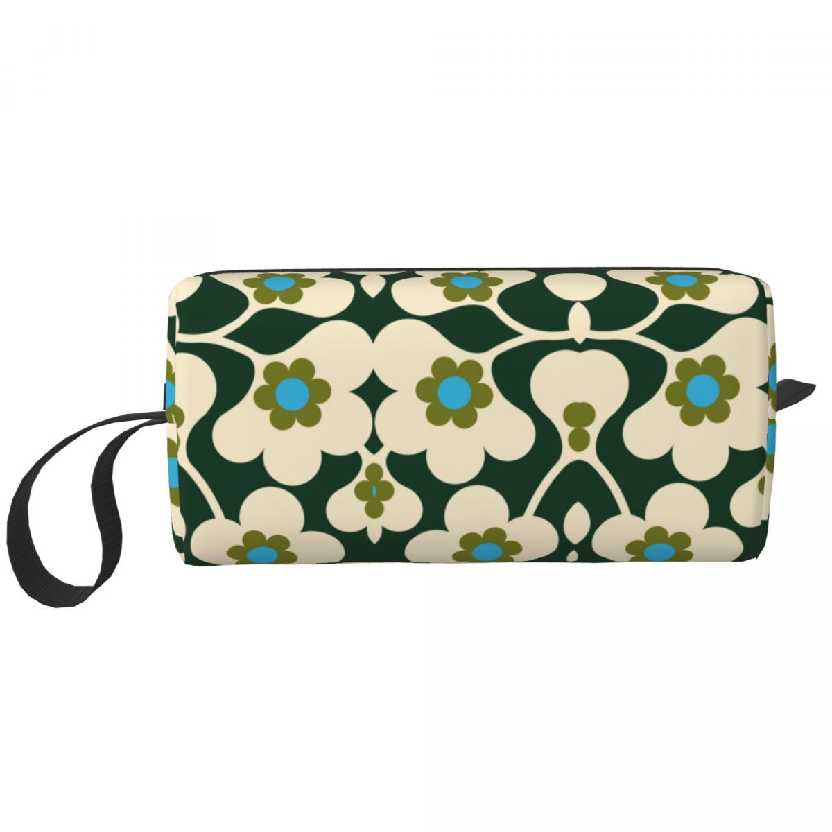 Custom Cute Home Orla Kiely Travel Toiletry Bag for Women Cosmetic Makeup Bag Beauty Storage Bags Dopp Kit Case Box