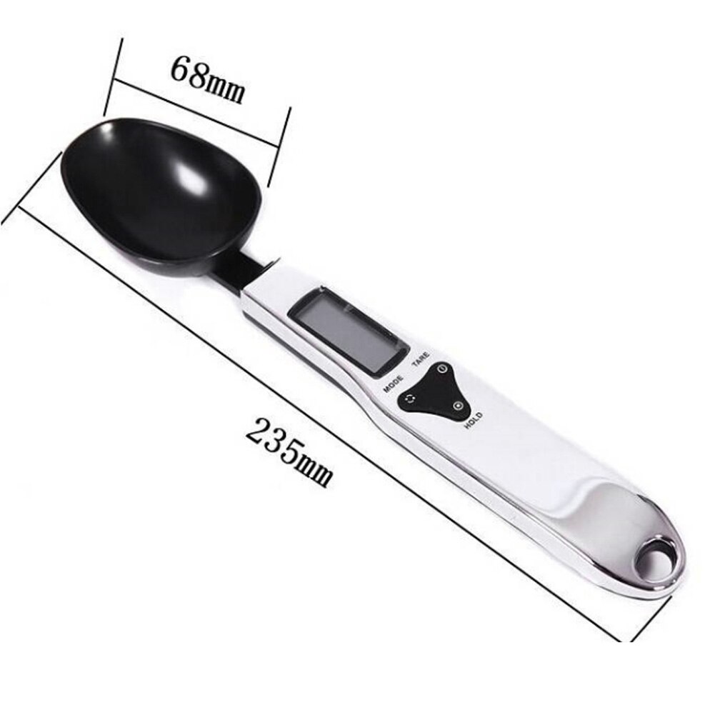 Cucharas de medición Digital de precisión, balanza electrónica LCD Digital de 500g/0,1g, báscula de alimentos, Mini báscula de cocina
