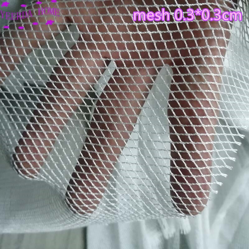 Filet de pêche à petite grille 3mm – 5mm, filet de protection des cultures, isolation du balcon, réseau multifonction en nylon: mesh 3mm x 3mm / 2x3m