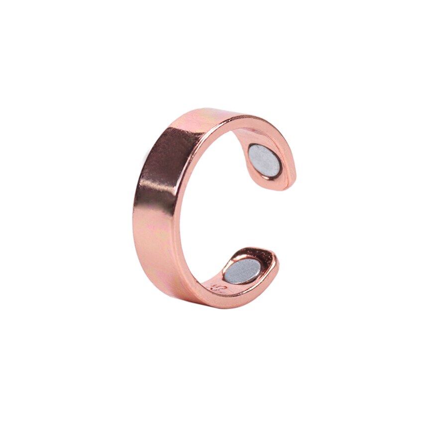 1pc anti snark ring multifunktion bantning finger ring akupressur terapi snark propp sömnhjälpmedel enhet: Rosa guld