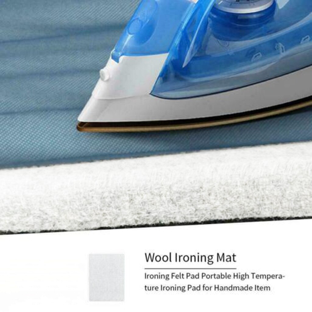 High Temperature Mini Iron Ironing Board Felt Option Ironing Board Felt Home Supplies Pressing Mat Wool Pressing Mat Ironing Pad