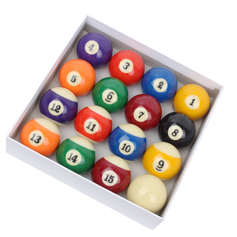 1 impostato/16 pz 48 MILLIMETRI Palla Da Biliardo kit Numero di Stile di Dimensioni Regolamentari Biliardo piscina palle impostato Completo per A casa del club di Gioco Forniture