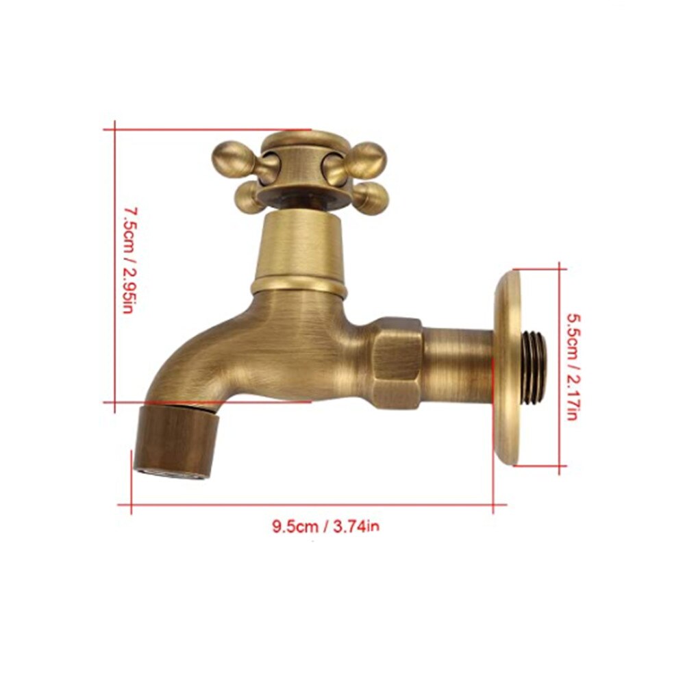 Badkamerkraan Zwart Retro Wastafel Mengkraan Antieke Nostalgie Badkamer Mengkraan Enkele Hendel Messing Voor Badkamer Geborsteld Brons
