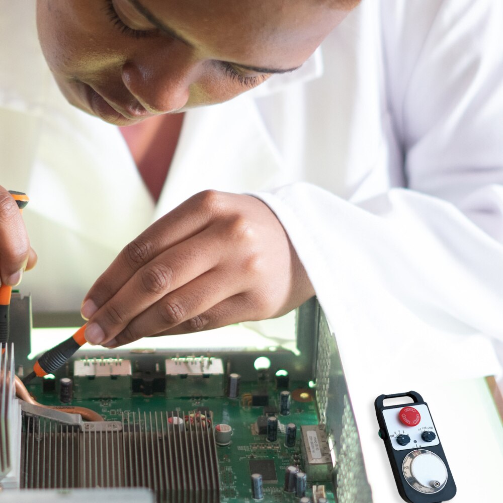 6 Terminal Electronic Hand Wheel Manual Pulse Encoder for CNC System Equipment