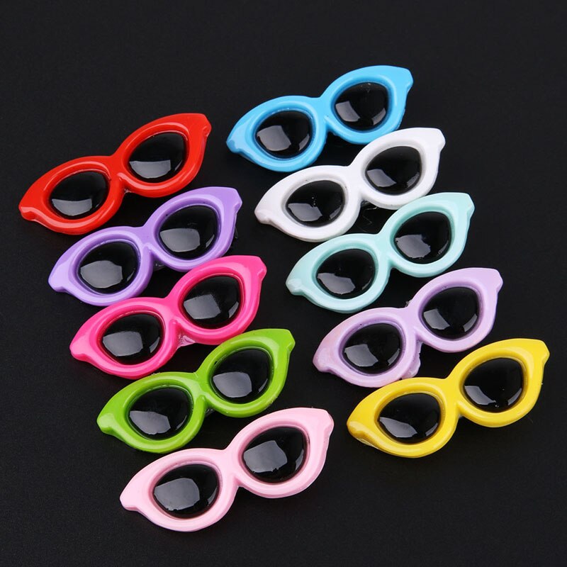 10Stck Haustier Herz Sonnenbrille Haarnadeln Haustier Hund Beugt Haar Clips für Welpen Hunde Katze Teddy Haustier Haar Dekor Haustier Liefert