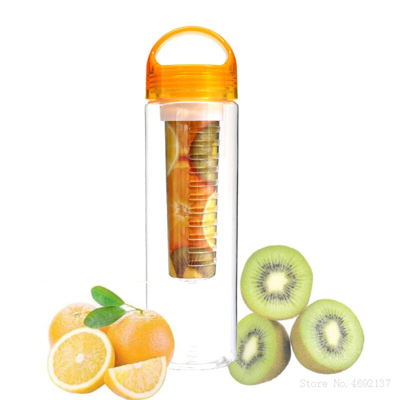 800Ml/1000Ml Bpa Gratis Fruit Infuser Water Fles Draagbare Sap Shaker Reizen Sport Drinken Flessen Detox Water fles: 800ml C1
