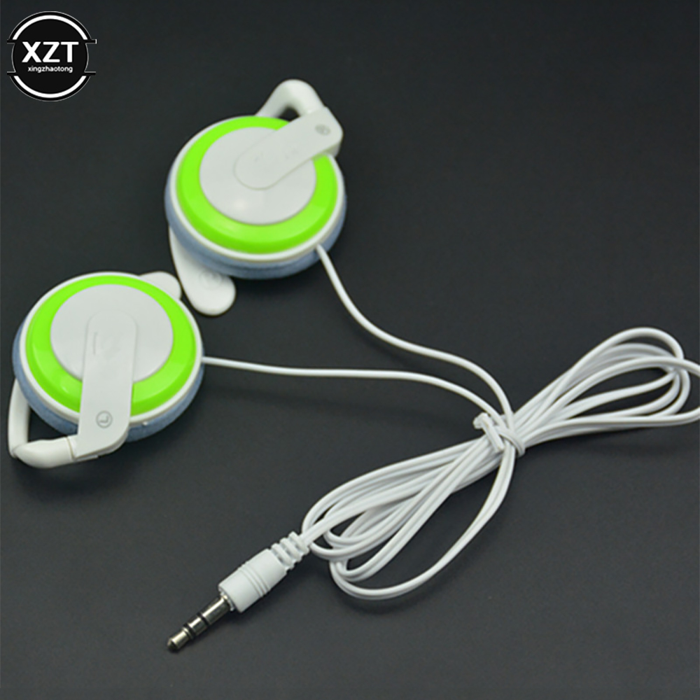 1 szt. 3.5mm słuchawki Stereo do biegania sportowe słuchawki przewodowe słuchawki douszne uniwersalne do telefonu komórkowego Sony Samsung Computer
