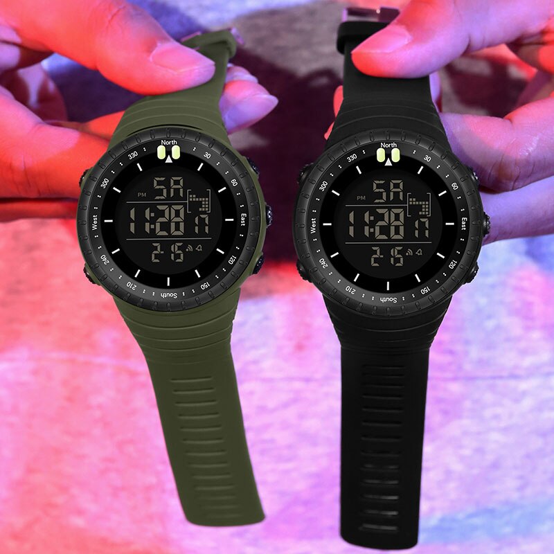 SANDA Digital Reloj de deporte de los hombres Relojes LED electrónicos hombre reloj de pulsera para hombres reloj resistente al agua al aire libre horas