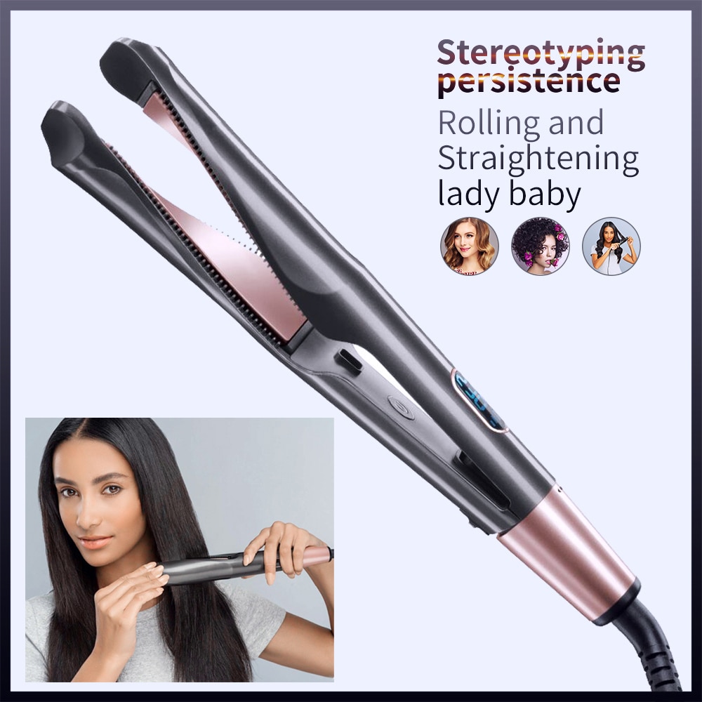 Haar Krultang & Stijltang 2 In 1 Spiraal Golf Krultang Professionele Stijltangen Mode Styling Tools