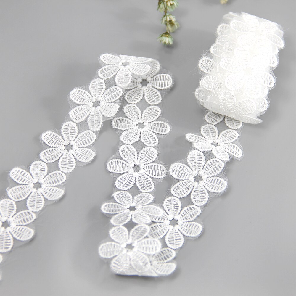 Lint Trim Kleding DIY Naaien Handgemaakte accessoires 1 yard, DIY handgemaakte materiaal, bruiloft wrap, 5Yc2204: 1055425001