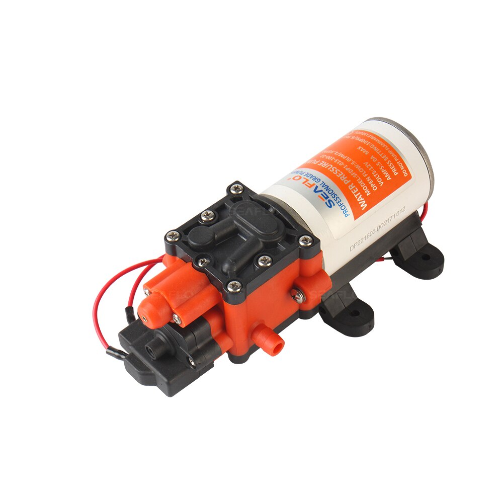 Vesipumppu 12v seaflo 1.3 gpm 100 psi automaattinen kalvopumpun paine