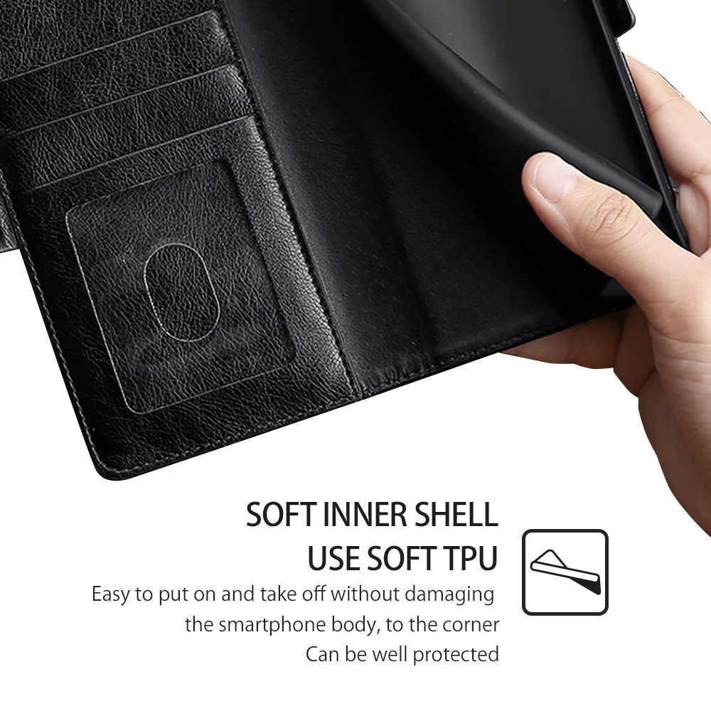 Husă portofel din piele moale pentru asus zenfone max  m1 zb570tl zb601kl zb602kl ze520kl, geantă cu clapă pentru zenfone 3 max plus pro  m1