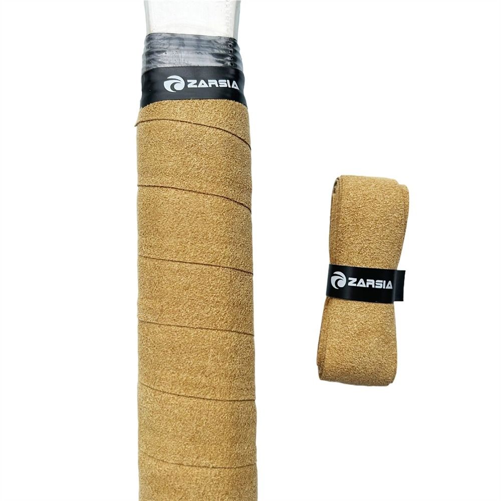 Empuñadura de cuero Artificial para raqueta de tenis, agarre para bádminton, 1 piezas