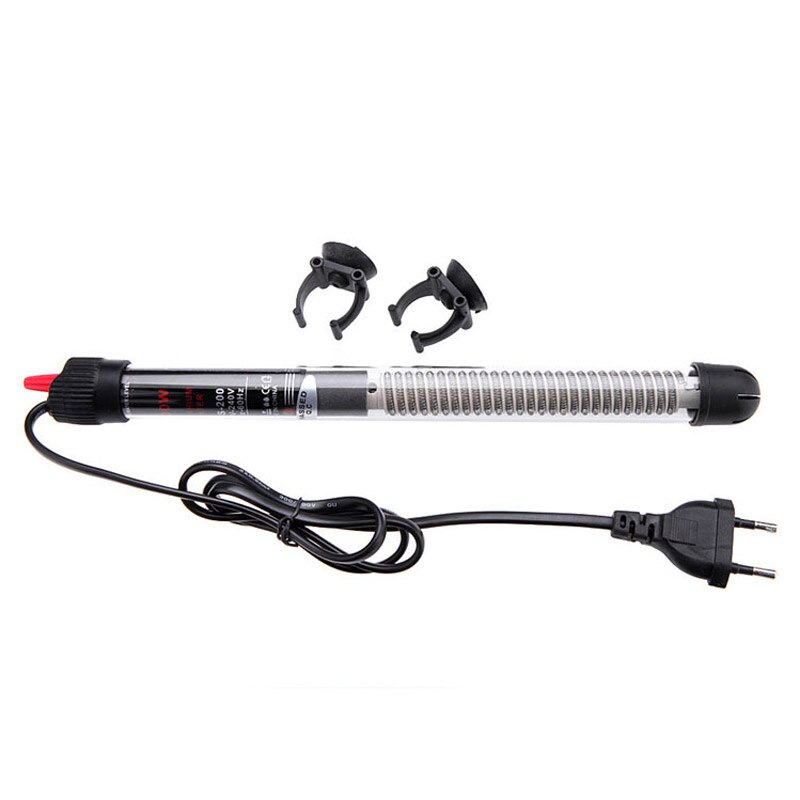 Barra de calentamiento de Acuario, varilla de calentamiento de agua ajustable, sumergible, Control de temperatura constante, 25W/50W/100W/200W/300W,: 100W