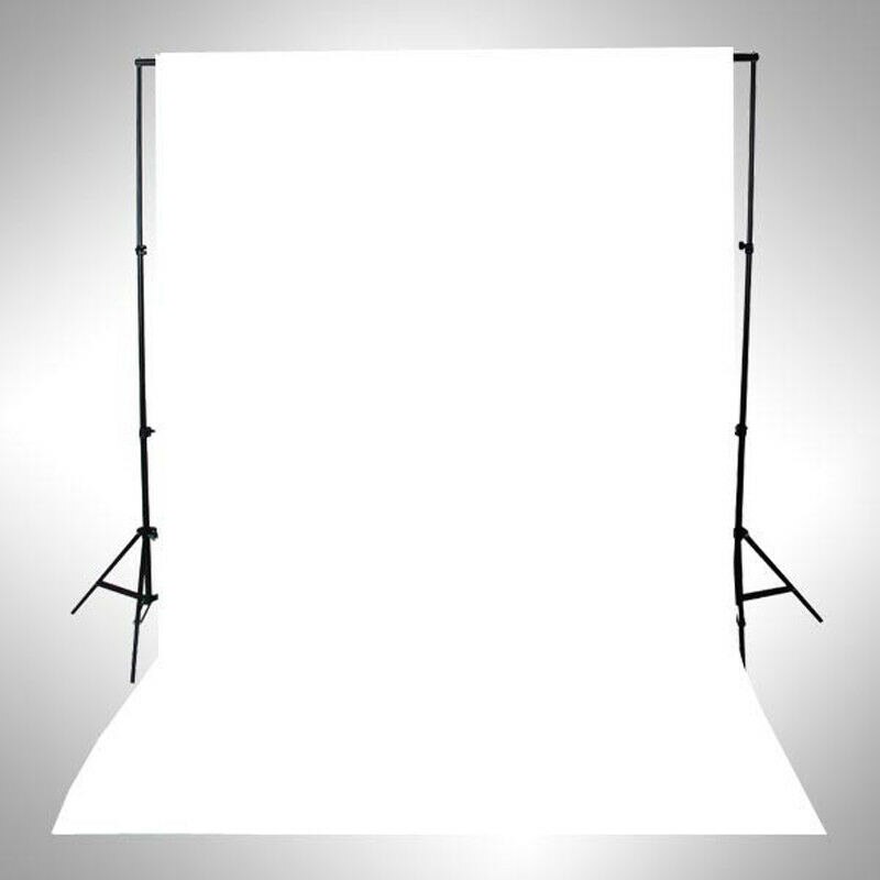 3 x 5ft ikke-vævede hvide fotografier baggrundsskærm studie baggrund foto rekvisitter