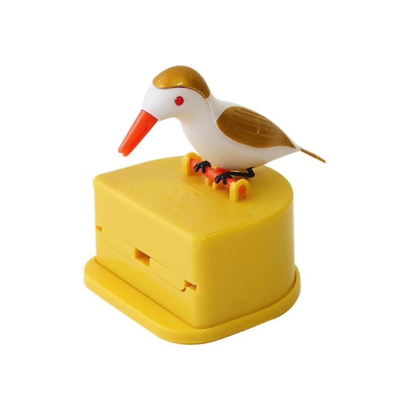 Kreative Hause Zahnstocher Halter Kleine Vogel Automatische Zahnstocher Spender Speicher Box Zahnstocher Behälter Schreibtisch Dekoration: 08