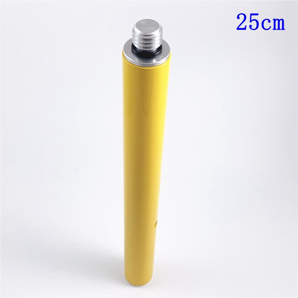 2 stuks 5/8 x 11 antenne verlengstuk gps meetstok voor gnss prisma gele paal 10cm 15cm 25cm 30cm 50cm 60cm: 25cm